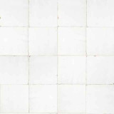 Coconut zellige - carreaux de zellige blanc neige