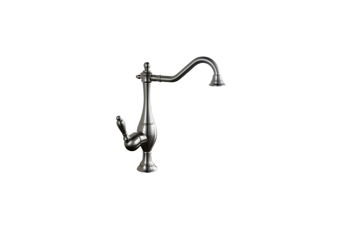 Gaspar - Robinet de lavabo rétro argenté