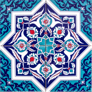 Mehtap - ceramiczne płytki iznik