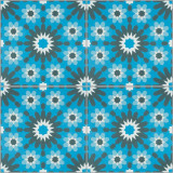 Blanc - płytki cementowe