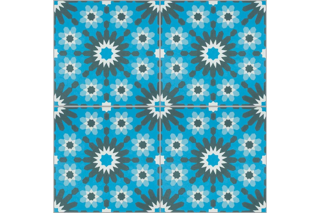 Blanc - płytki cementowe