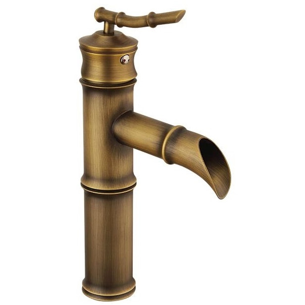 Donicia - Mitigeur de lavabo en laiton brossé