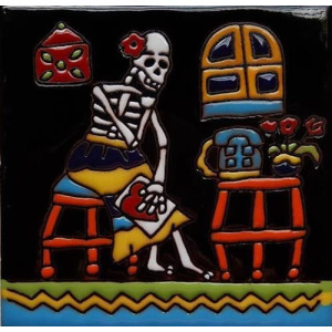 Cartrina mix - patchwork z płytek maksykańskich