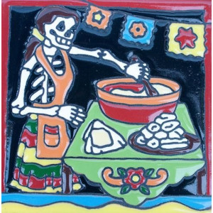 Cartrina mix - patchwork z płytek maksykańskich