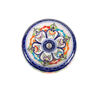 Victoria - ceramiczna umywalka zdobiona