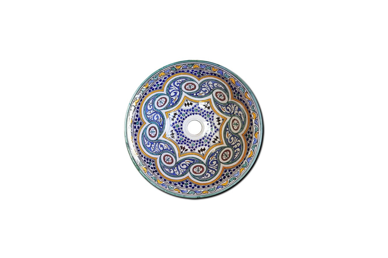Osuna - marokańska umywalka ceramiczna