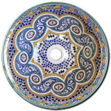 Osuna - marokańska umywalka ceramiczna