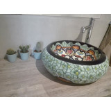Juanetta - Umywalka  ceramiczna nablatowa