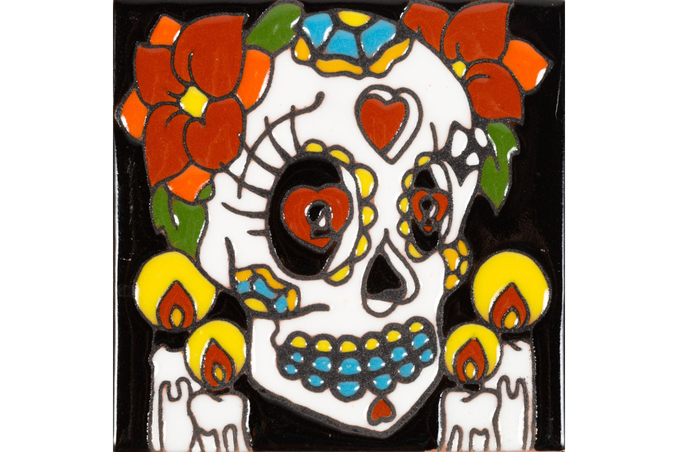 Maestra - Seria Catrina - meksykańska płytka ceramiczna