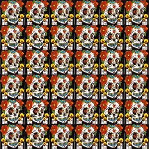 Maestra - Seria Catrina - meksykańska płytka ceramiczna