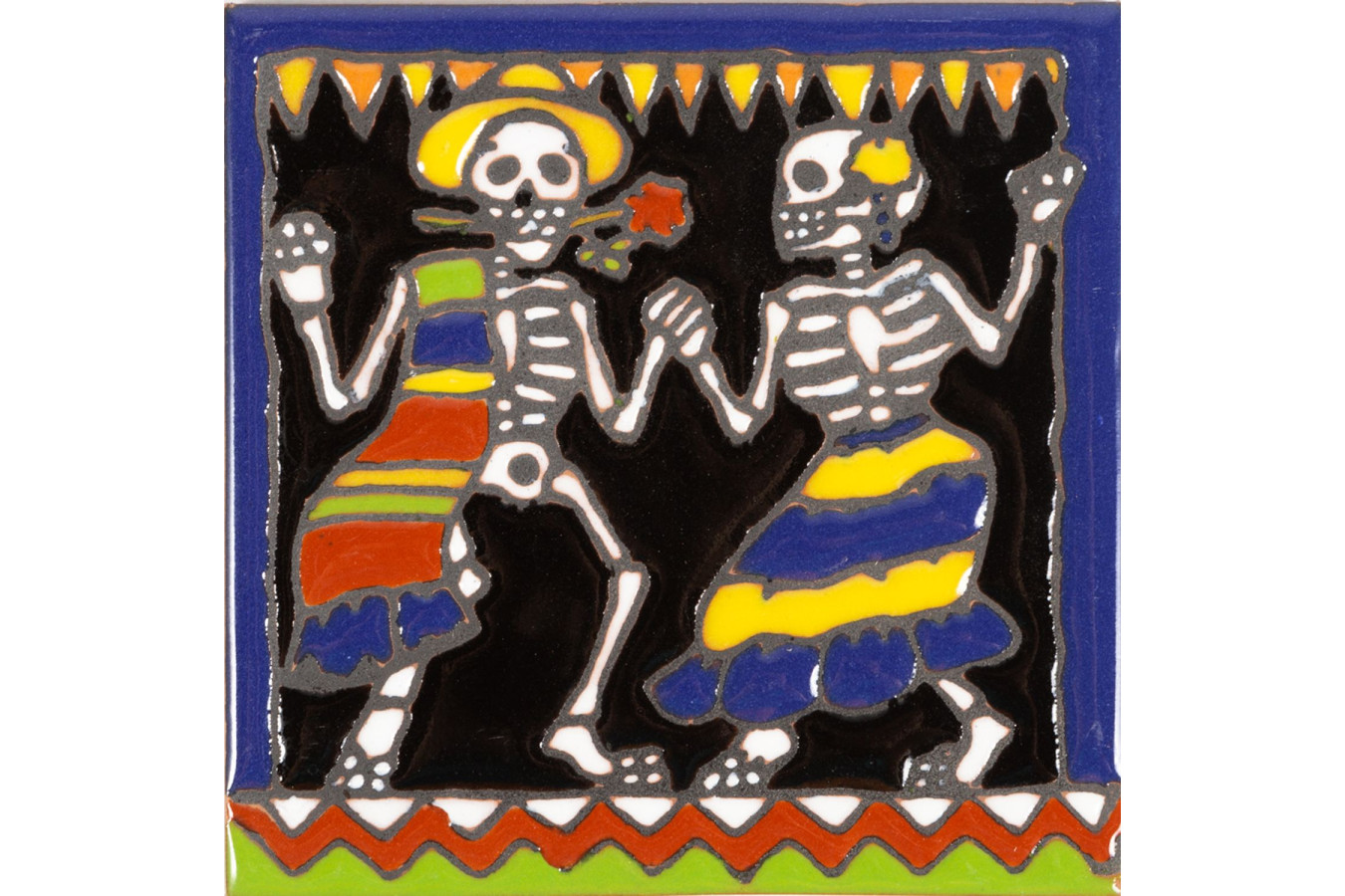 Baile - Seria Catrina - ręcznie robione płytki Talavera
