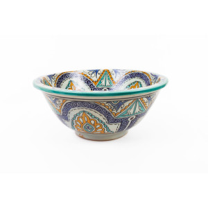 Gerena - ceramiczna umywalka z Maroka