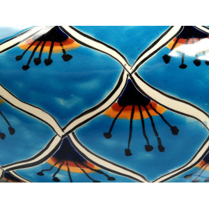 Azura - lavabo mexicain turquoise