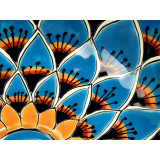 Azura - lavabo mexicain turquoise