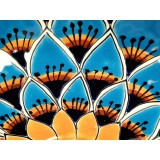 Azura - lavabo mexicain turquoise