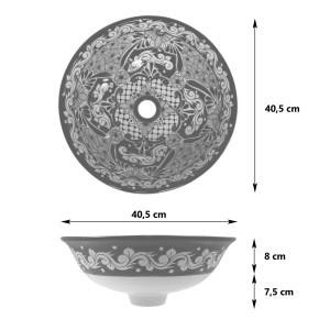 Caliope  - Oryginalna umywalka nablatowa