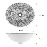 Jasone - umywalka  ceramiczna