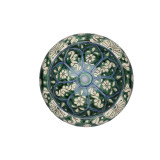 Baila - lavabo mexicain peint en vert