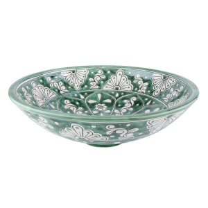 Baila - Lavabo vert Talavera