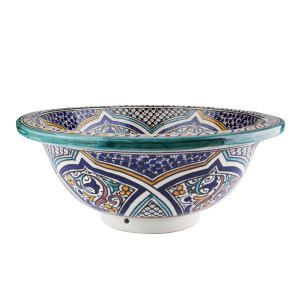 Mikhat - Umywalka ceramiczna z Maroka