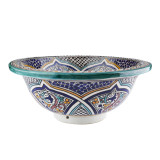 Mikhat - Umywalka ceramiczna z Maroka