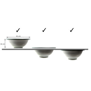 Hafi - ceramiczna umywalka  z Maroka