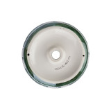 Baila - lavabo mexicain peint en vert
