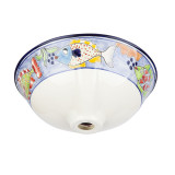 Delmar  - Umywalka  ceramiczna nablatowa