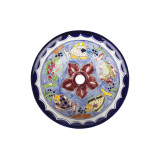 Delmar  - Umywalka  ceramiczna nablatowa