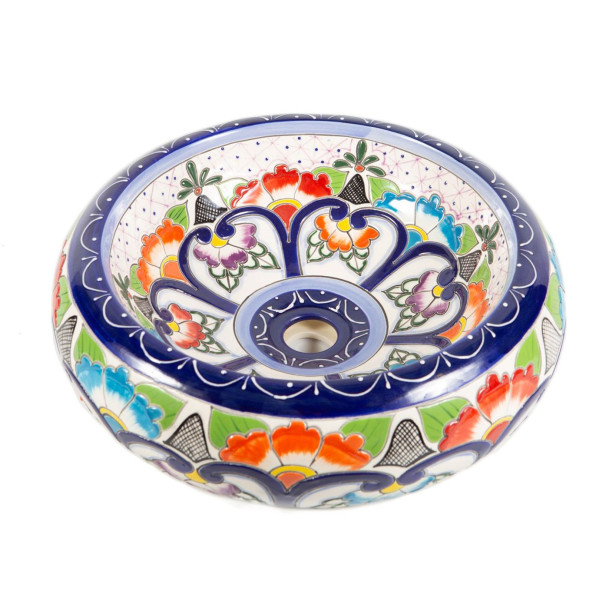 Victoria - ceramiczna umywalka zdobiona