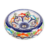 Victoria - ceramiczna umywalka zdobiona