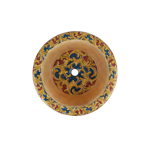 Antico - okrągła umywalka ceramiczna z Włoch