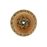 Antico - okrągła umywalka ceramiczna z Włoch