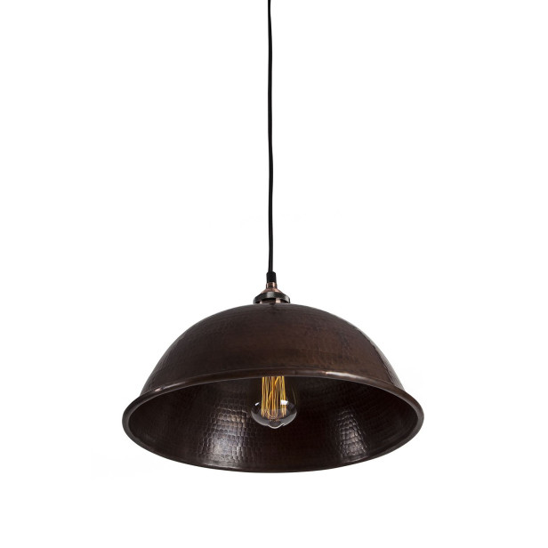 Nuez - ręcznie wykonana lampa z Meksyku - czysta miedź