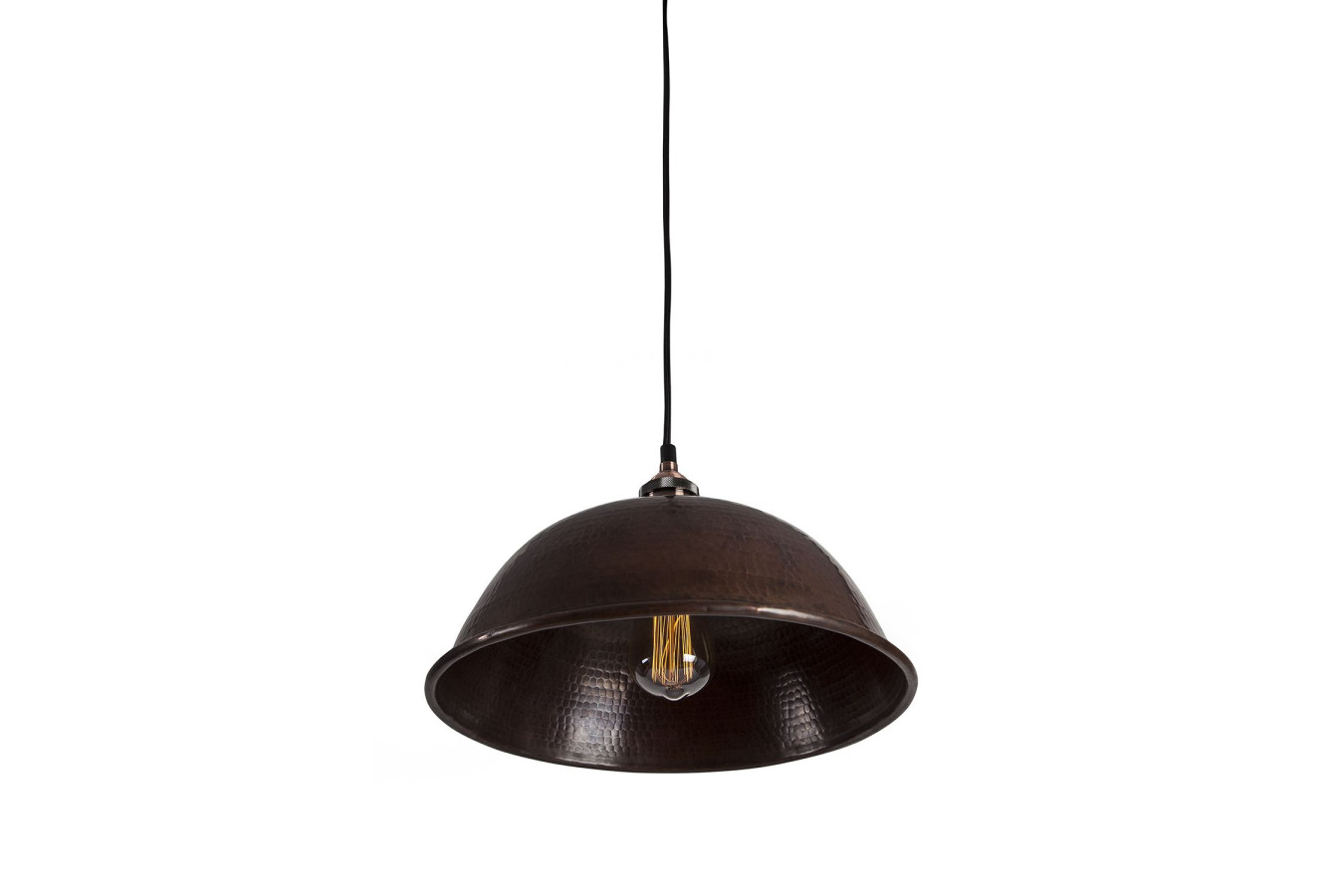 Nuez - ręcznie wykonana lampa z Meksyku - czysta miedź