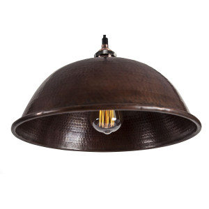 Nuez - ręcznie wykonana lampa z Meksyku - czysta miedź