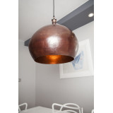 Cebolla - lampa z Meksyku patynowana - czysta miedź