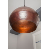 Cebolla - lampa z Meksyku patynowana - czysta miedź