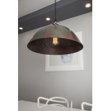 Roble - lampa z Meksyku patynowana - czysta miedź