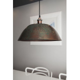 Roble - lampa z Meksyku patynowana - czysta miedź