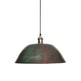 Roble - lampa z Meksyku patynowana - czysta miedź