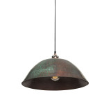 Roble - lampa z Meksyku patynowana - czysta miedź