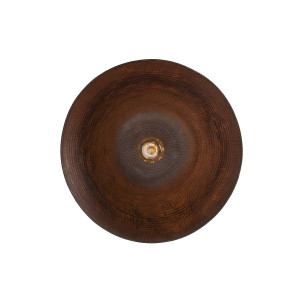 Roble - lampa z Meksyku patynowana - czysta miedź
