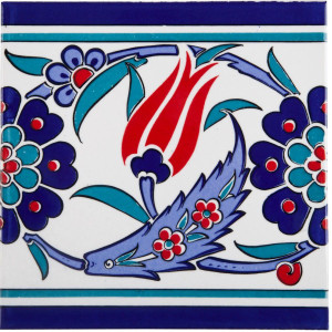Hiranur - border ceramiczny iznik