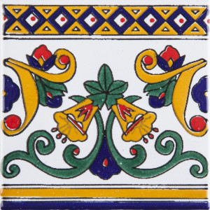 Rabia Border - ceramiczn płytka ścienna - 1 szt.