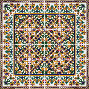 Rabia Korner - ceramiczna płytka ścienna - 1 szt.