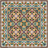Rabia Korner - ceramiczna płytka ścienna - 1 szt.