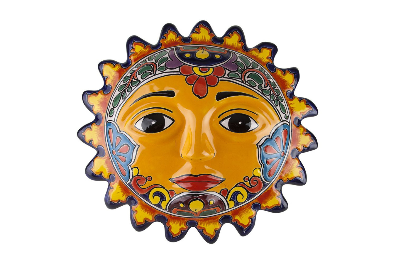 Ceramiczne słońce z Meksyku - 50 cm