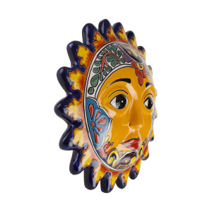 Ceramiczne słońce z Meksyku - 50 cm