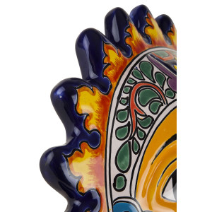 Ceramiczne słońce z Meksyku - 50 cm